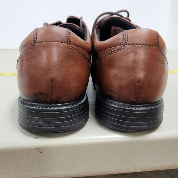 Rockport Mens Charles Road Apron Toe Oxford Shoe Size 9.5 Leather V82592 - Picture 12 of 14